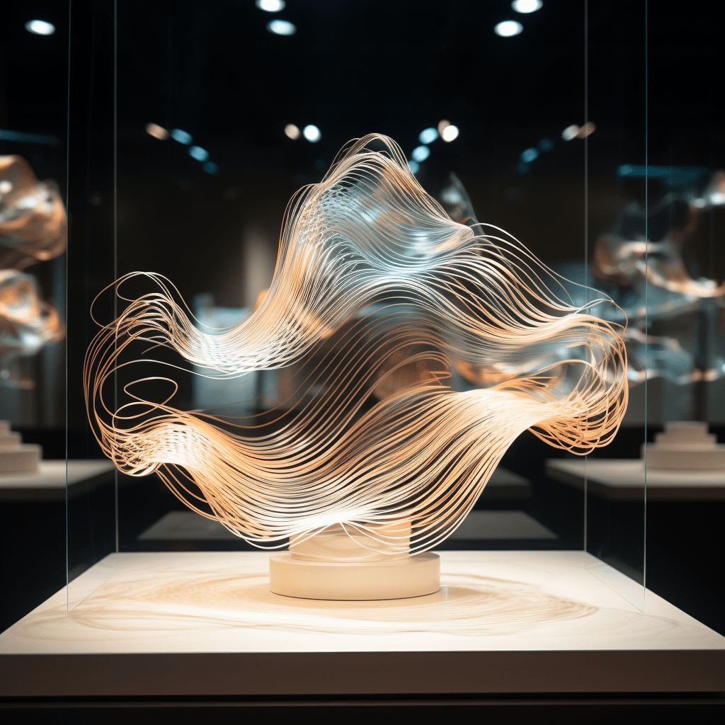 Consultant IA - Automatisation et spiritualité - Onde Mannequin par copeau